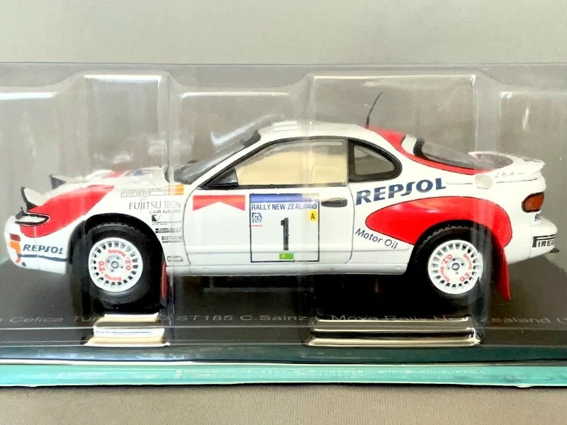 1/24 Japanese Cars Collection 197 Toyota Celica Turbo 4WD 1992 Rally NZ Hachette - Immagine 2 di 4