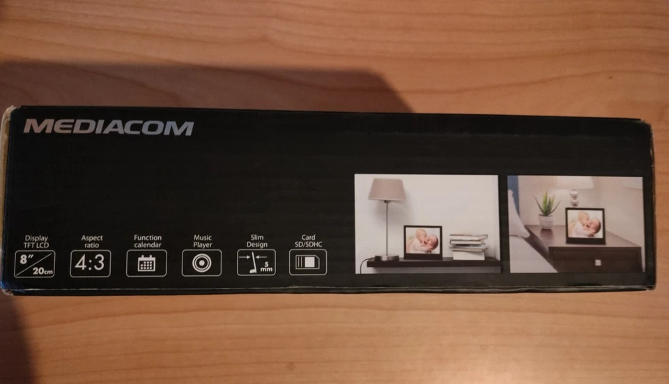 MEDIACOM Digital Photo Frame - Cornice multimediale - Immagine 3 di 4