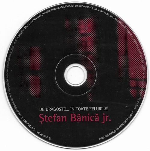 Ștefan Bănică Jr, - De Dragoste... În Toate Felurile, Rare Original Romanian CD - Picture 3 of 4
