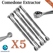 Comedone Extractor Acne Pimple Spot Blemish Blackhead Remover Popper Tools