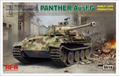 Ryefield Model 1/35 Panther Ausf.G Early/Late Production #5018  Shrink Wrap