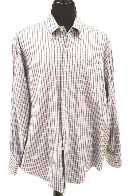 tattersall shirt button down collar