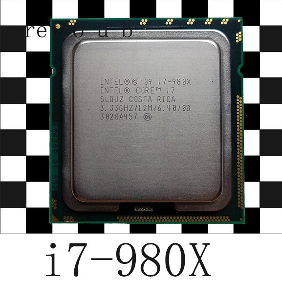 CPU Intel Core i7-980X Extreme Edition Intel Core i7-980X Extreme Edition 3.33GHz 12M 6-Core LGA1366 CPU