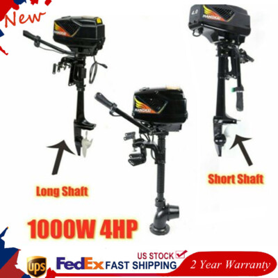 HANGKAI 1000W Outboard Motor Heavy Duty Boat Engine 48V Electric Trolling Motor
