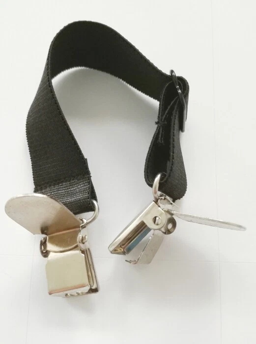 7,49€/Stk 2 Strumpfhalter einfach 14-21 cm, Clip Strapshalter Strumpfband 013 - Bild 4 von 4