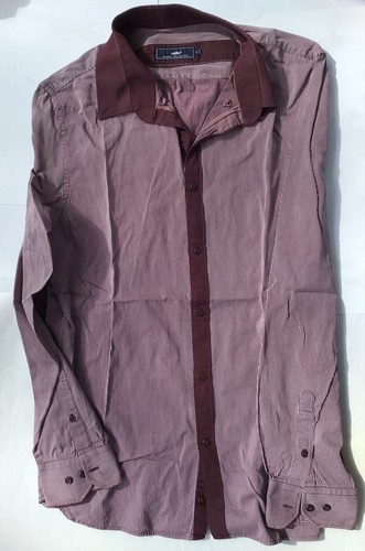 CHEMISETTE HOMME TAILLE L blanche à carreaux noirs EUR 5,30 - FR