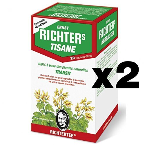 Lote De 2 Tisanas Ernst Richter'S
