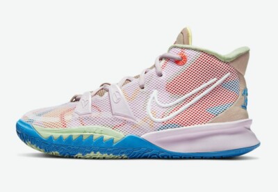 Nike Kyrie 7 1 World 1 People Pink Basketball Shoes Men's Size 10