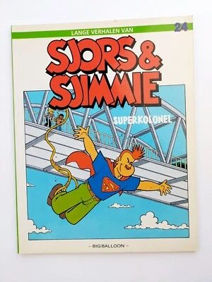 BIG BALLON COMIC ALBUM - SJORS & SJIMMIE #24 (NL) / Top Zustand / Z1-2 - Bild 1 von 4