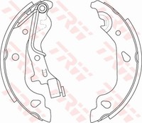 Bremsbackensatz TRW GS8687 FüR Punto Fiat 16V 188 233 235 253 255 333 353 639