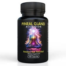 Pineal Gland Activation Supplement - Supports Decalcification Third Eye Awake...