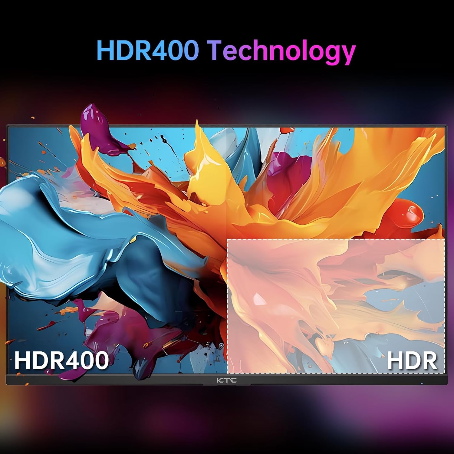 Monitor Gaming KTC H24F8 de 24'' 180Hz/190Hz HDR400 133% sRGB con filtro de luz azul, imagen 5