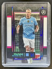 2024-25 Topps Museum UEFA Erling Haaland Amethyst #/99 Man City