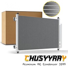 2026 New A/C Aluminum Condenser for 2007 2008 2009 2010 2011 Honda CR-V 2.4L L4