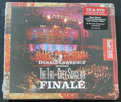 Donald Lawrence Presents-The Tri City Singers-Finale:Act One-CD+DVD-New & Sealed