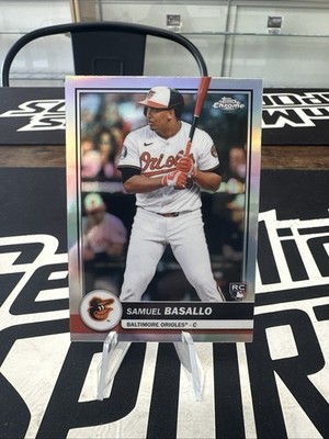 2026 Topps Series 1 Flagship Collection #30 Samuel Basallo Chrome Orioles 