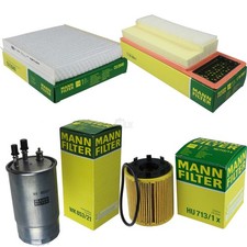 MANN-FILTER Inspektionspaket für Fiat Doblo Kasten/Kombi 1.3 D Multijet Qubo