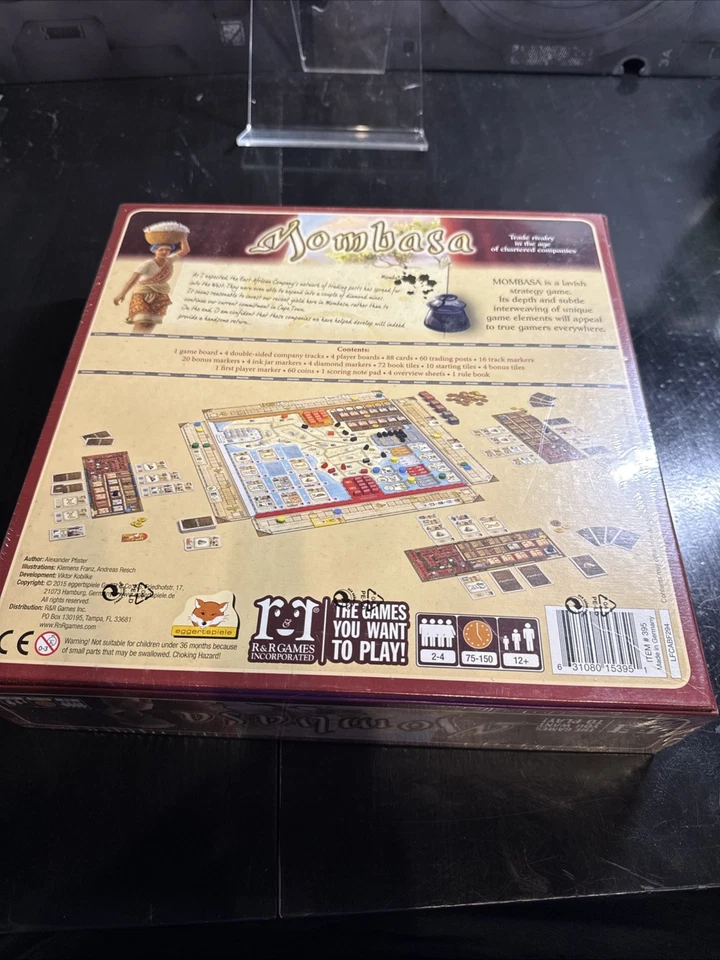 R&R Games - Mombasa - NEW IN SHRINK WRAP - Image 2 of 2