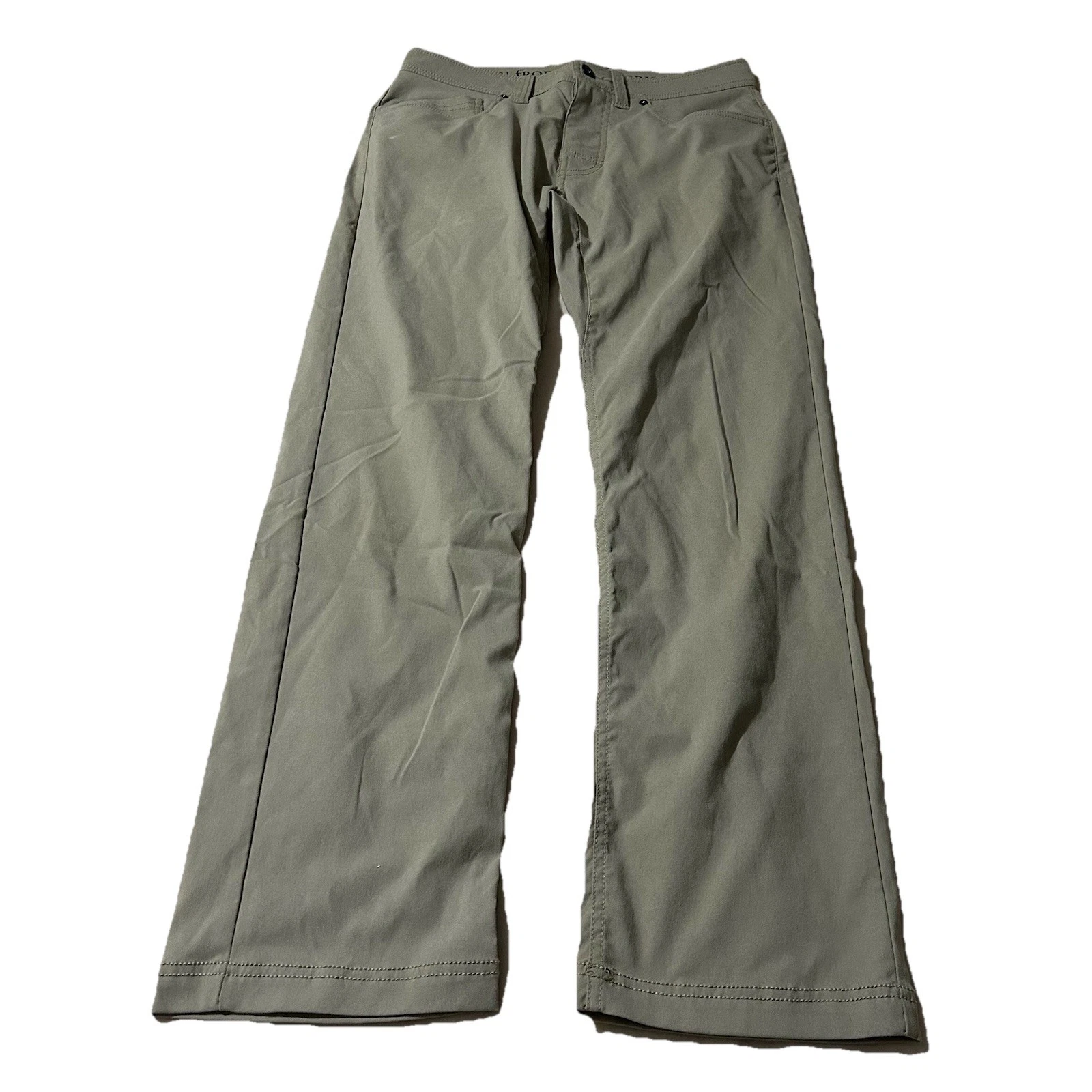 Men’s Prana Zion Stretch Slim Fit Gorpcore Hiking Pants Tan Size 30X30