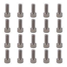 20 Pcs Bike Water Bottles Cage Bolts Stainless Steel Bottles Holder Bolts Screw