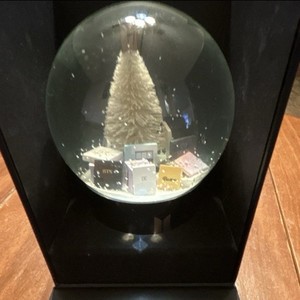 BTS Music Original Snow Globe Black Base with BTS Logo Gift Box