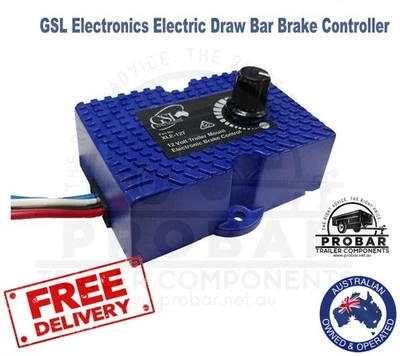 GSL Electronics Electric Draw Bar Brake Controller Kit 12V for Trailer - image 1 of 2