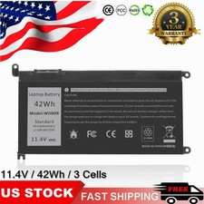 Lot WDXOR WDX0R Battery For Dell Inspiron 15 5567 5568 13 5368 7368 7569 7579