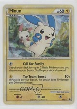 Minun (Cracked Ice Holo) Pokémon HeartGold & SoulSilver Black Star Promo #HGSS17 on eBay