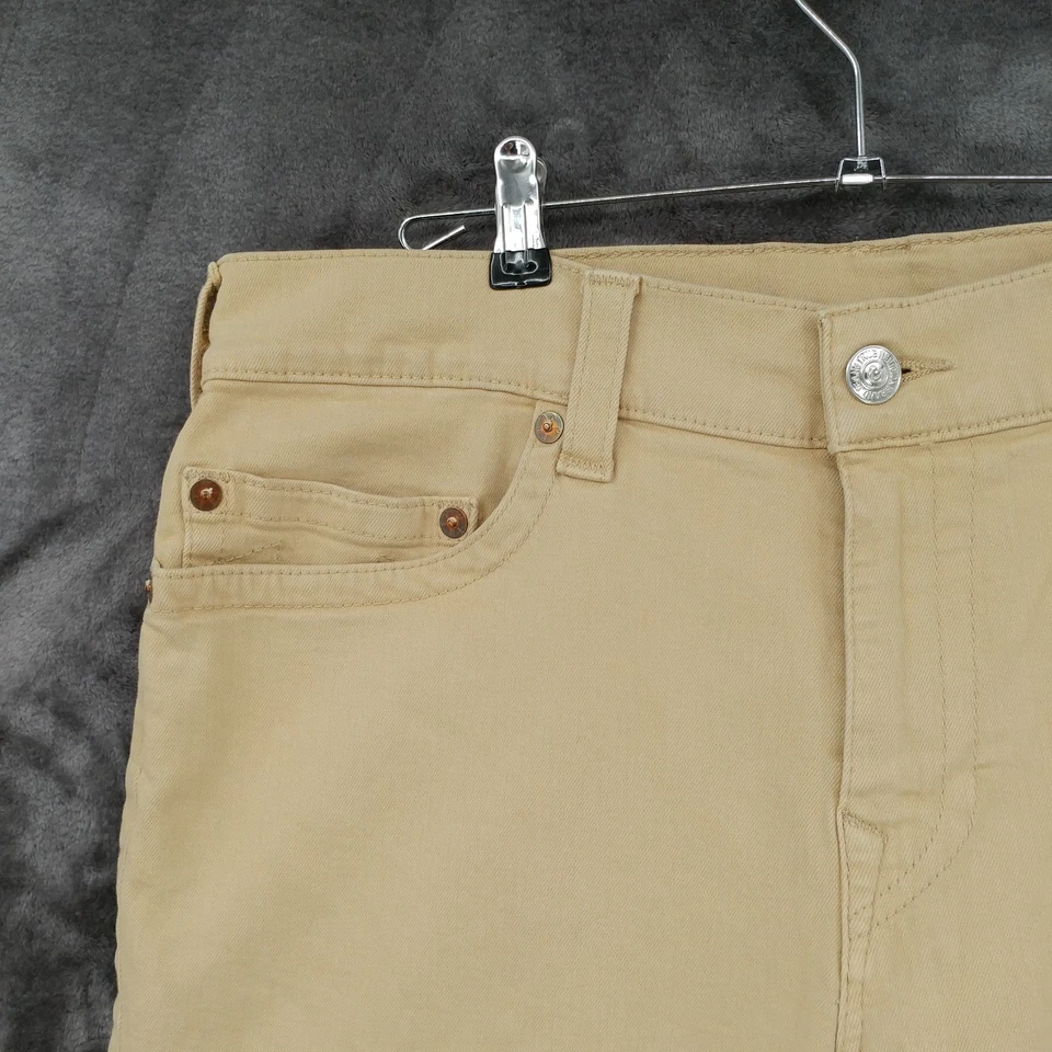 Pantalones Cortos de Jean True Religion Ricky Corte Dobladillo Crudo Tostado Mezcla de Algodón Denim Para Hombres 36 Foto 2 de 4