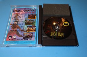 THE ADVENTURES OF BATMAN & ROBIN FOR SEGA CD MINT, TESTED,  & COMPLETE!