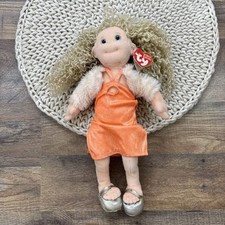 Ty Beanie Boppers Elegant Ellie Plush Doll 12" TAG ATTACHED 2003 *READ*
