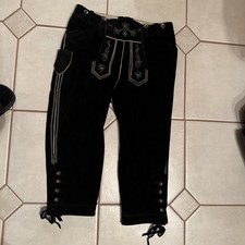 Damen Leder Hose Gr 36 für Wiesn Fasching Tracht
