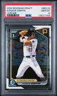 KONNOR GRIFFIN - 2024 BOWMAN CHROME DRAFT #BDC22 1ST RC PROSPECT PSA 10 GEM MINT