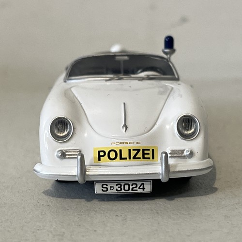 LLEDO VANGUARDS 1:43 PORSCHE 356 CABRIO - AUTOBAHN POLIZEI STUTTGART VA07801 CAR - Picture 6 of 9