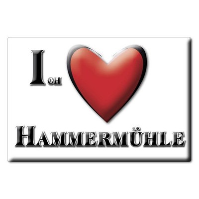 Hammermühle, Regensburg, Bayern - Kühlschrankmagnet Deutschland Souvenir