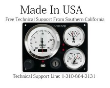 Volvo penta Engine Marine instrument Panel B type USA Made Alternator Pick Up