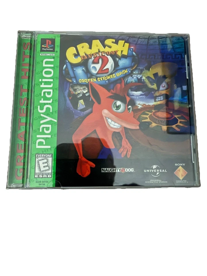 Crash Bandicoot 2: Cortex Strikes Back Greatest Hits (PlayStation 1 Great Shape - Image 2 of 4
