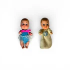 Vintage Mattel Barbie Friends Babies 3” Dolls Lot of 2 - Heart Family, Skipper
