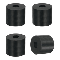 4 StüCk Gummi Unterlegscheiben 30Mm Od, Flache Beilagscheiben 10Mm Id, 30Mm Dick