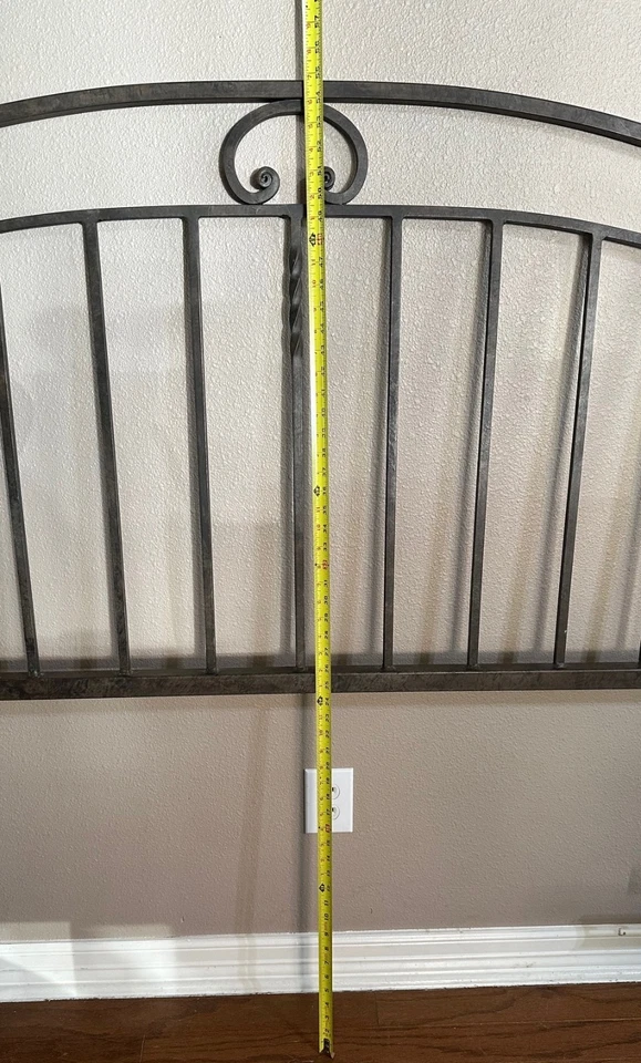 Vintage Ethan Allen Hoop Queen Size Headboard - HEAVY - Pick Up In Houston - Image 3 of 3