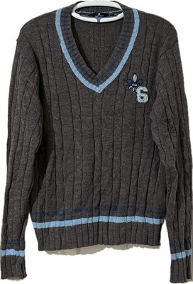 Herren Urban Spirits V-Ausschnitt Pullover Größe L