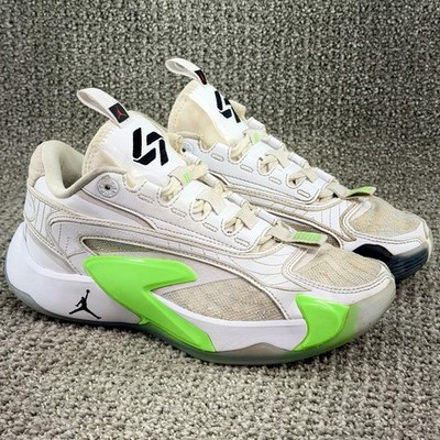 Nike Air Jordan Luka 2 Trick Shot Shoes White Green DZ3498-103 Youth Size 4Y