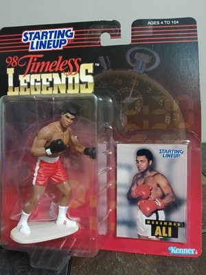 1998 Kenner Starting Lineup Timeless Legends Boxing MUHAMMAD ALI *Red Trunks* 