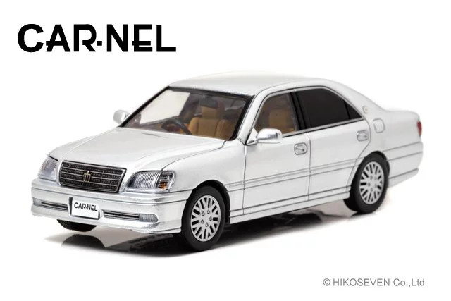 1/43 Toyota Crown Royal Saloon G JZS175 2001 Silver Diecast Model CN430102