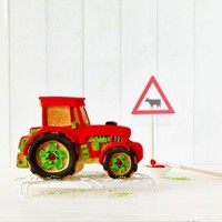 Birkmann Vollbackform Kalle Der Traktor Kuchenform Backform BackzubehöR 5 Cm