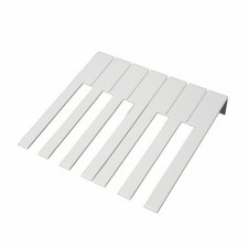 Smooth White Key Replacement for Piano Repair and Refurbishment