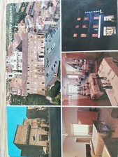 Cartolina Vintage Loreto Pensione Delfino Azzurro Anni 70