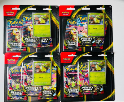 Pokémon | Perfect Order | Optimale Ordnung | 4x Blister | Englisch | OVP