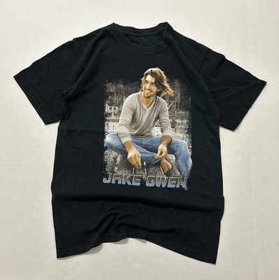 Jake Owen Shirt Adult Small Country Music Tour Black Graphic Tee