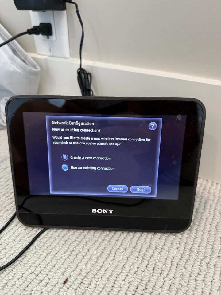 Sony HID-C10 Home Information Device Wi-Fi Touchscreen Clock Weather Calendar – - Image 2 of 4